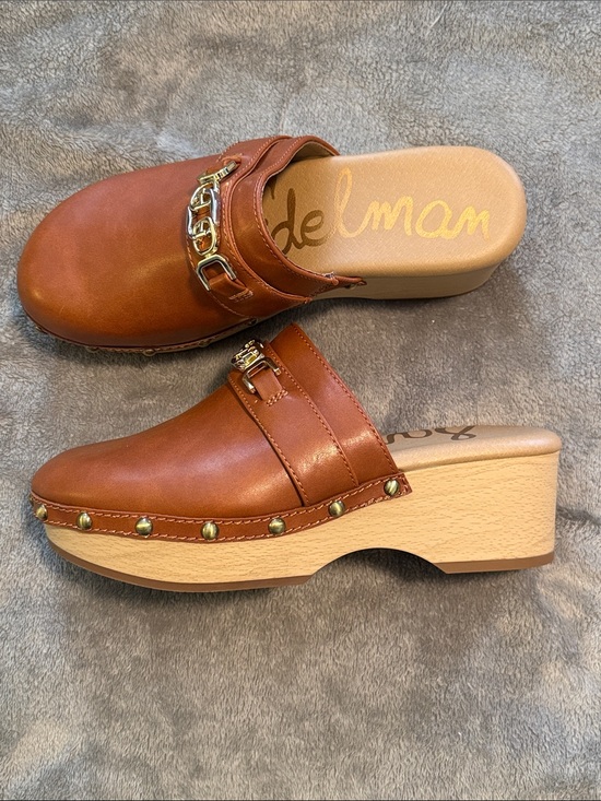 Sam Edelman Shoes - Sam Edelman Cognac Colored Clogs / Mules NWOT